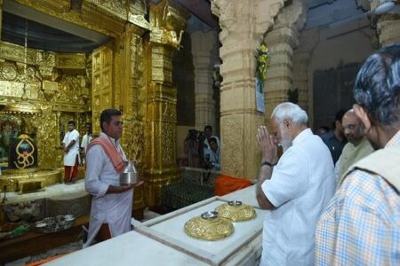 सोमनाथ मंदिर में देवी पार्वती मंदिर का शिलान्यास करेंगे पीएम मोदी
