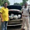 खम्हारपाली चेकपोस्ट पर कार से 3 लाख नगद बरामद, बसना निवासी के बर्तन जब्त